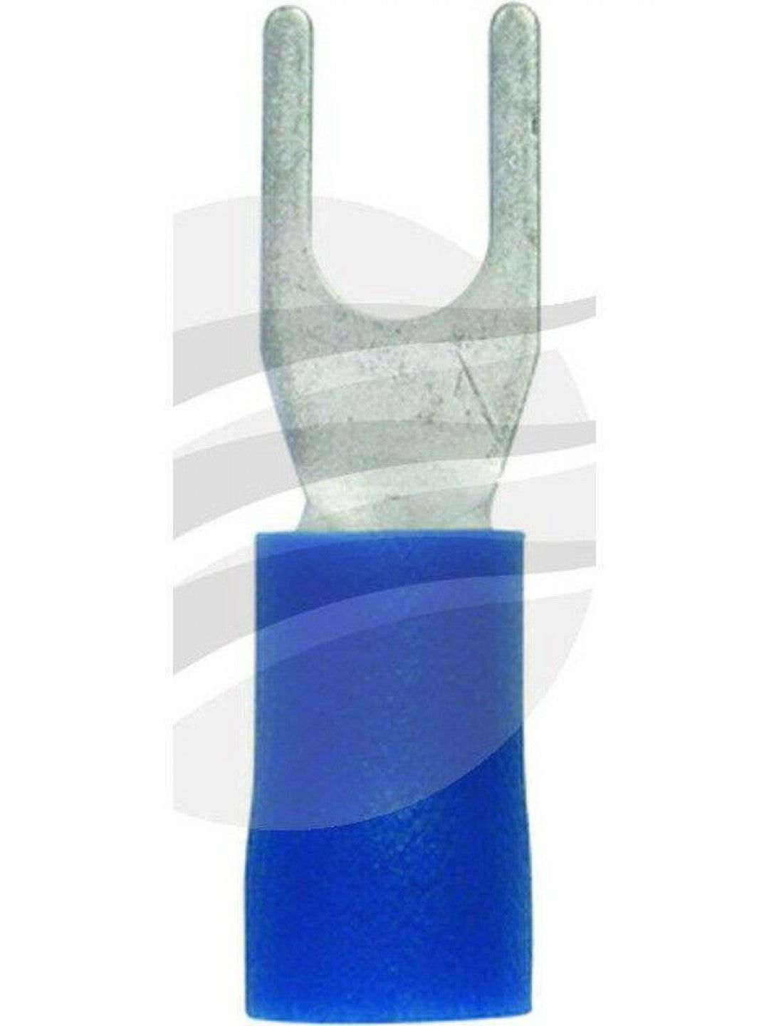 Jaylec - Pack Of 100 Spade Terminal 3mm Insul Pvc Copper Sleeve