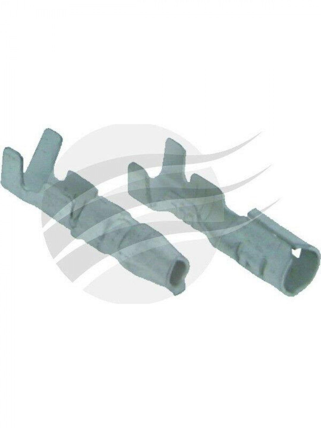 Jaylec - Pack Of 100 Male Bullet Terminal Uninsulated 0.5mm2 - 2mm2