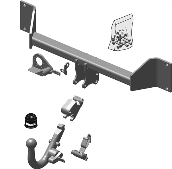 BRINK - BMW X3 (2010 - 2017) European Towbar