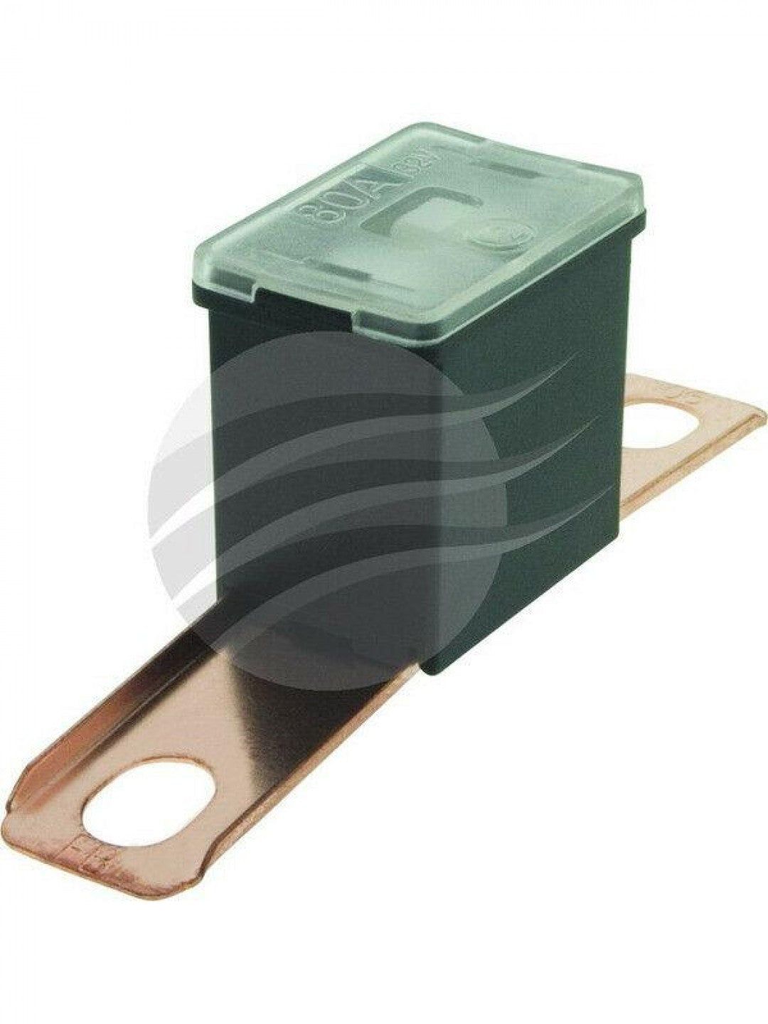 Jaylec - Male Fusible Link L Type 80 Amps Black Pack Of 1