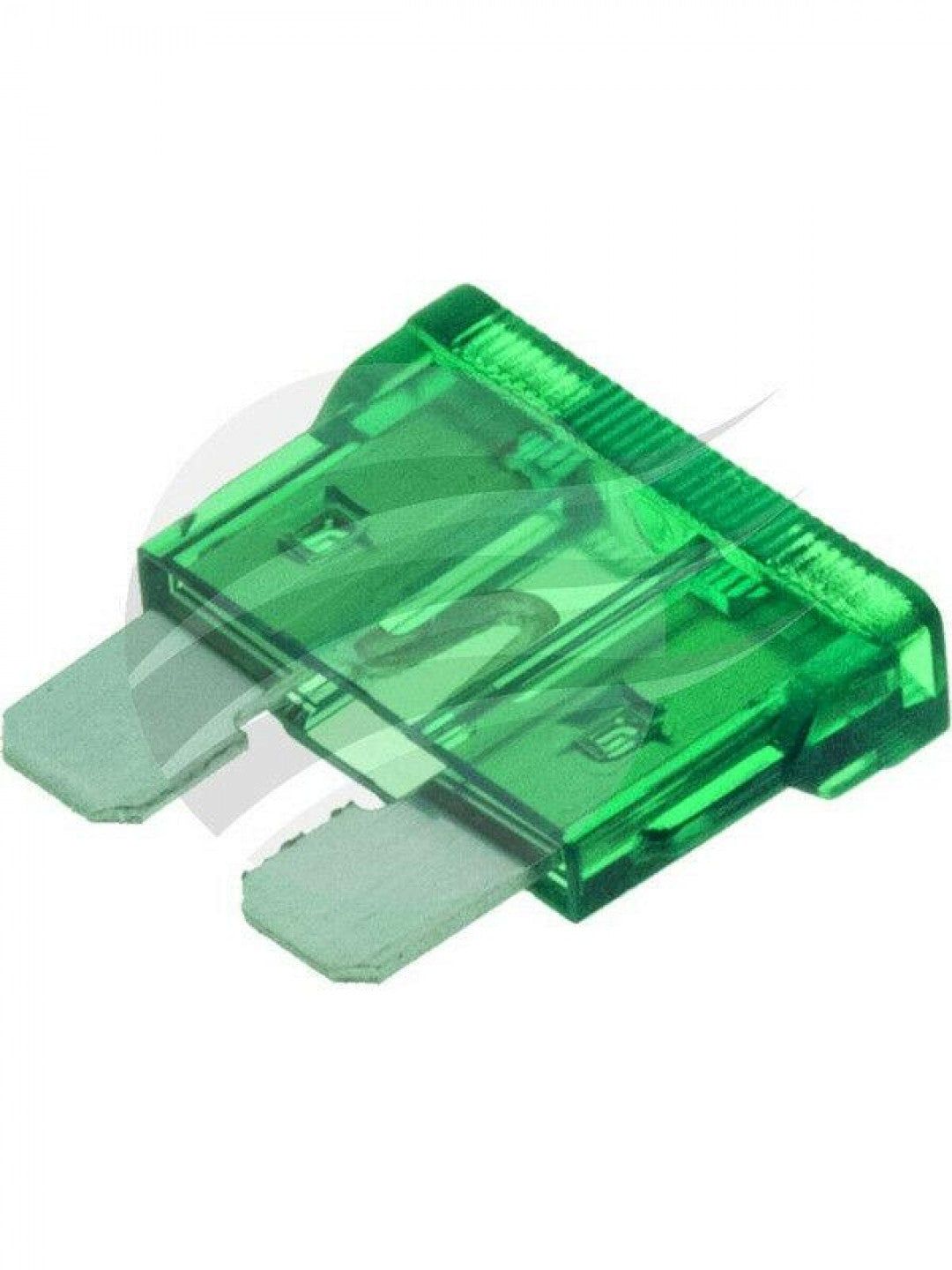 Jaylec - Pack Of 100 Blade Fuse 30 Amps Green