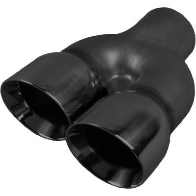 Y Piece Exhaust Tip - 2 1/2" Inch (In) 2 x 3" Inch (Out) Suited For Holden Comm…