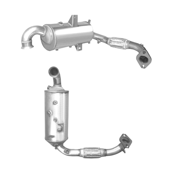 DPF/CAT Kit for Ford Fiesta 1.6L TDCi & Mazda 2 1.6MZ-CD (2008–2012) – Euromax Diesel Particulate Filter