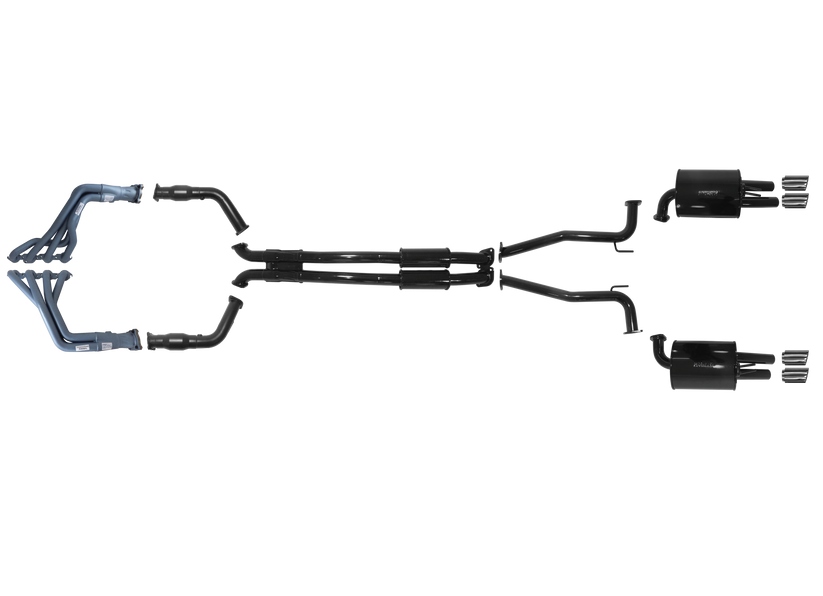 Pacemaker - Holden VE -VF 8 Cylinder 6.0L / 6.2L Gen IV, LS2, LS3, 1 3/4" Tuned Headers 2 1/2 Inch System