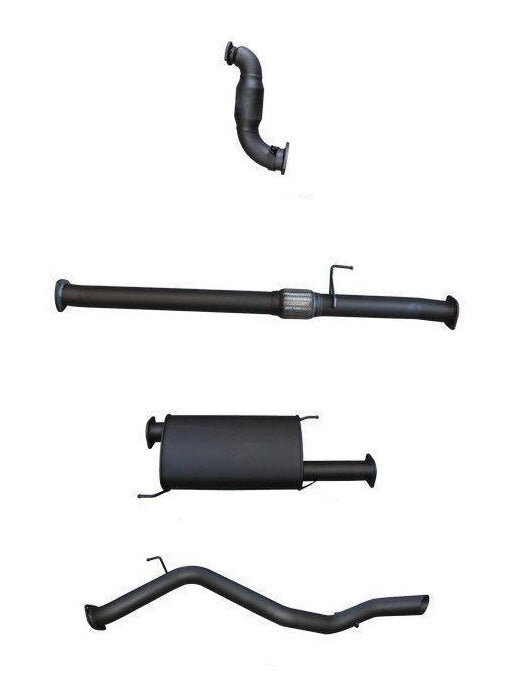 Manta | 3in Turbo Back with Cat & Centre Muffler | Holden Colorado 7 2.8L Wagon 2012–2016
