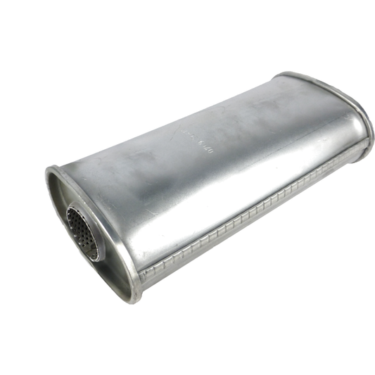 Redback 2.25" Universal Muffler Centre/Centre 12x5x3 Oval Aluminised