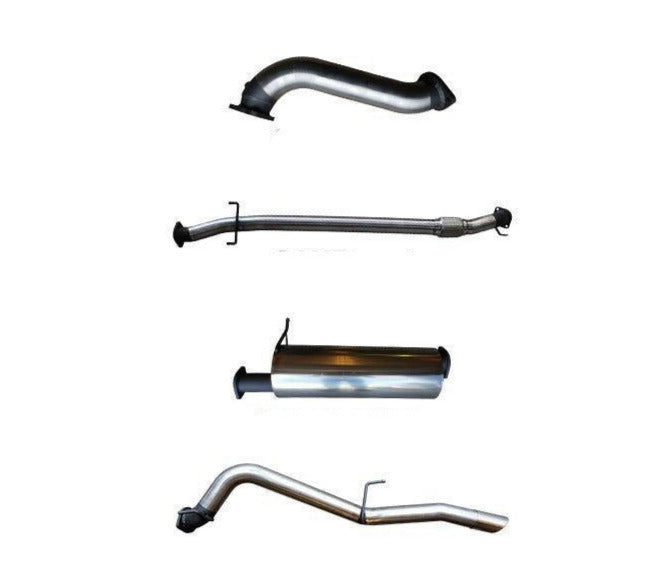 Manta 3″ Stainless Turbo Back Exhaust with Muffler, without Cat | Mitsubishi Triton MN 2.5L CRD Manual Ute 2008–2015