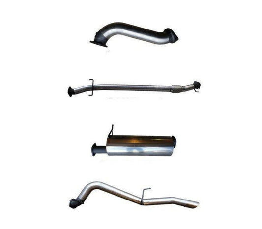 Manta 3″ Stainless Turbo Back Exhaust with Muffler, without Cat | Mitsubishi Triton MN 2.5L CRD Manual Ute 2008–2015