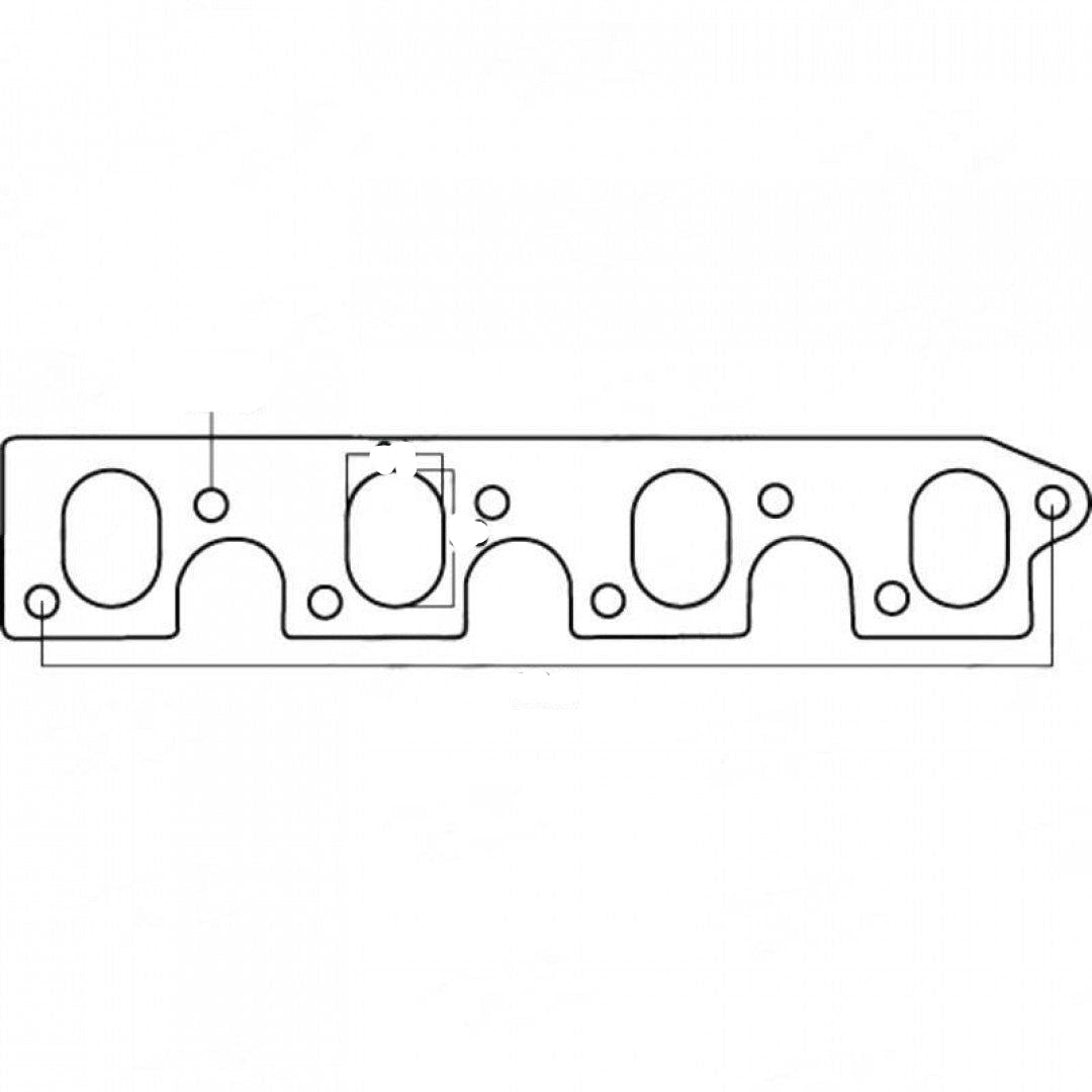 Ford Cleveland 2V 302ci & 351ci, Exhaust Manifold Gasket