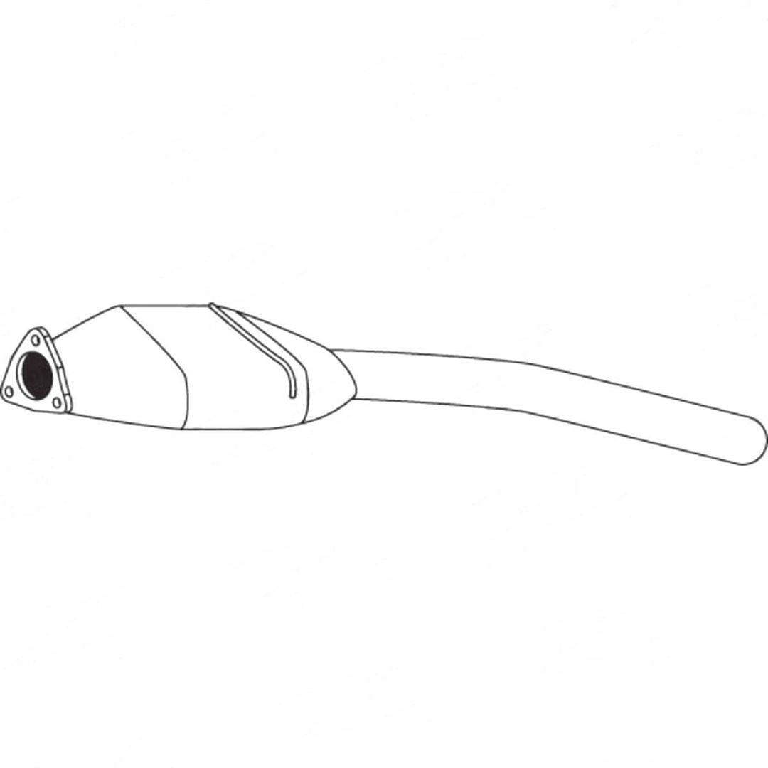 Standard Catalytic Converter - Volvo 940 944 945 (1990 - 1998) & 740 744 745 (1985 - 19…
