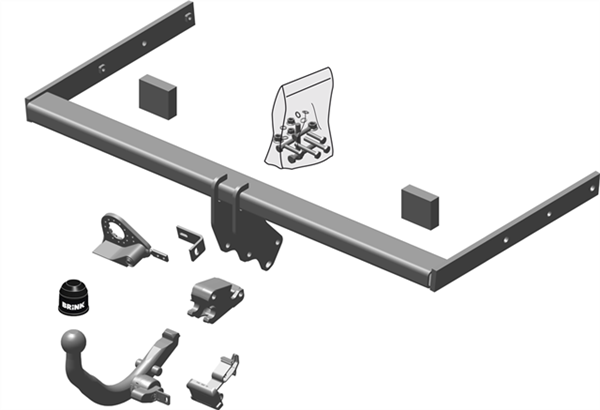 BRINK - Skoda Superb (2008 - 2015) European Towbar