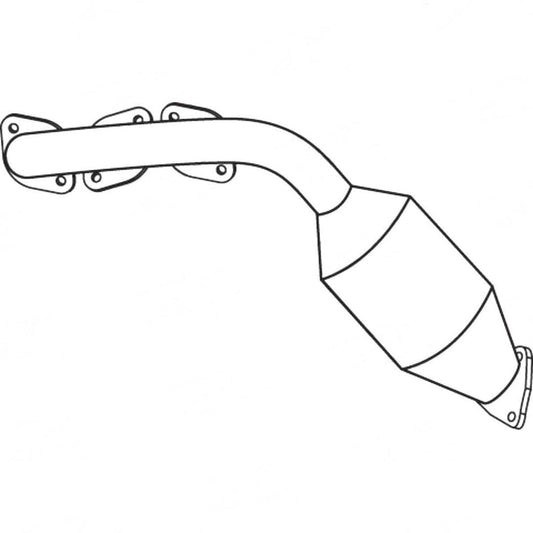 Redback Enviro Catalytic Converter for Toyota Prado 90 Series (1996 - 2003) Wagon (3.4L) Manifo (Manifold CAT)