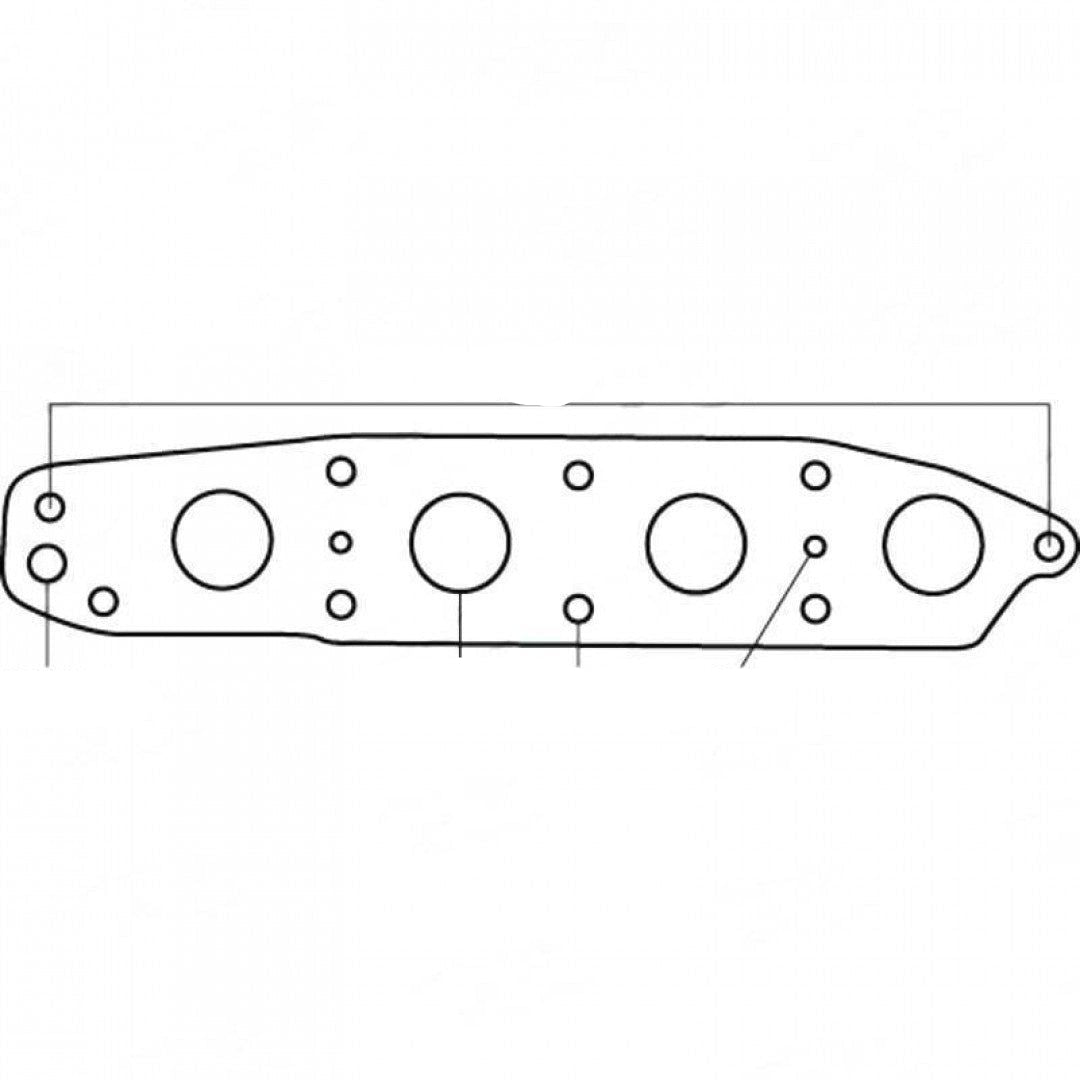 Suzuki Baleno SY416 & Suzuki Grand Vitara SE, Suzuki G16B, Exhaust Manifold Gasket