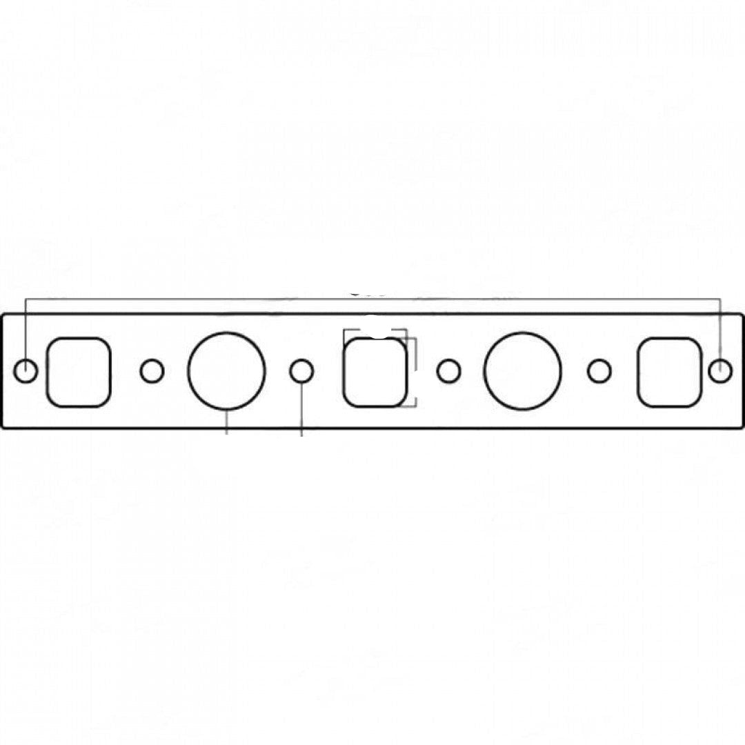 British Leyland Morris Mini 800, 850, 1000, 1100 & 1300, Exhaust Manifold Gasket