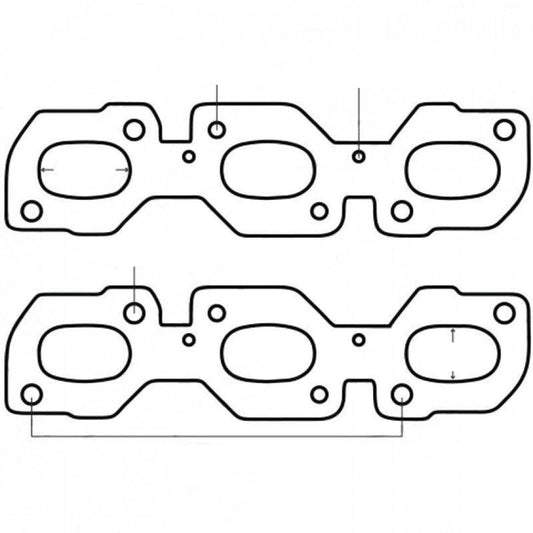 Ford Escape & Mazda Tribute V6, Exhaust Manifold Gasket Pair