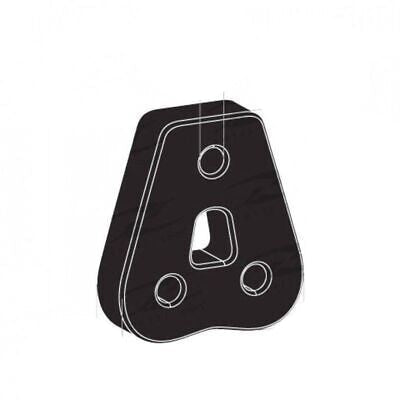 Exhaust Rubber, to Suit Mitsubishi Triton & Pajero, Rear