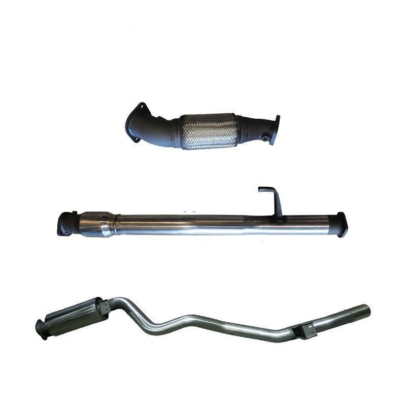 Manta | 3″ Turbo Back Exhaust System with Cat & Rear Muffler | Toyota Landcruiser VDJ76 4.5L V8 Wagon 2016–2025