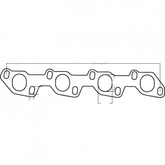 Toyota Hilux & 4Runner, 2.0L, 2.4L, 2.8L & 3L, Exhaust Manifold Gasket