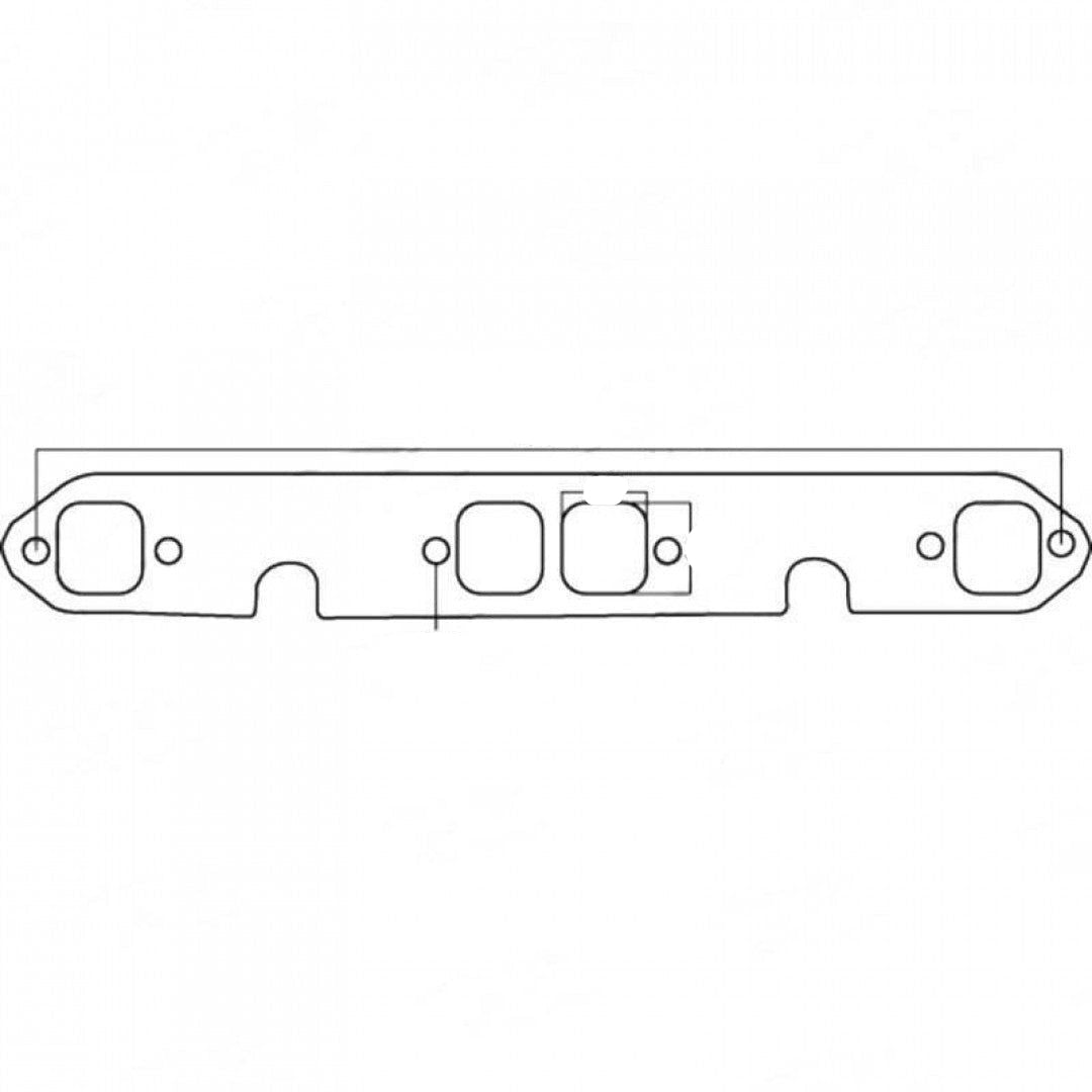 Chevrolet 283ci, 305ci, 307ci, 327ci, 350ci & 400ci, Exhaust Manifold Gasket