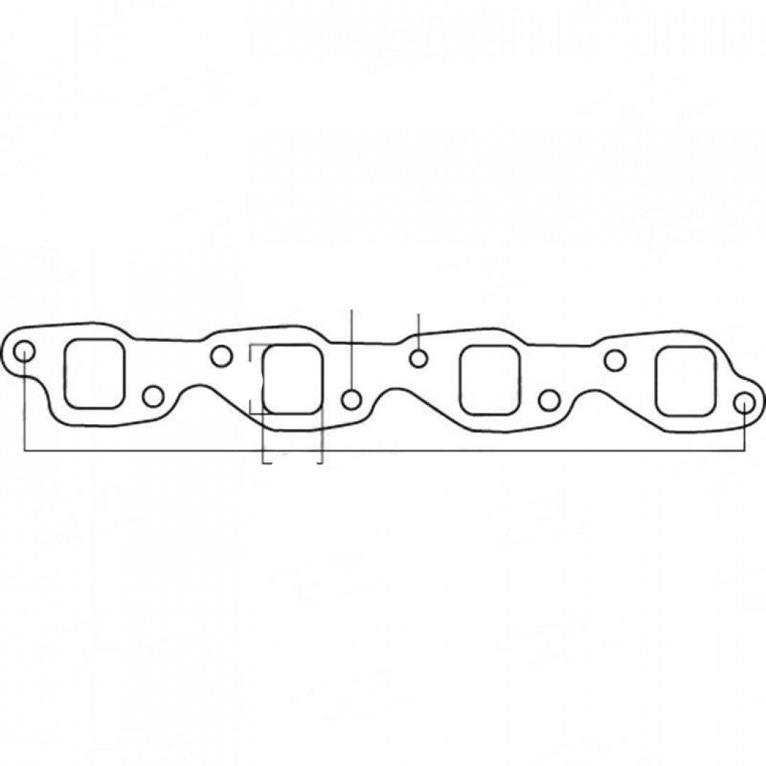 Holden VN-VP Commodore EFI 5.0L & 5.7L Square Port, Exhaust Manifold Gasket