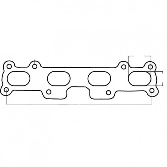 Ford Laser KF, KH & KJ, TX3, Mazda 323 & Astina, Mazda BP, 1.8L Twin cam, Exhaust Manifold Gasket