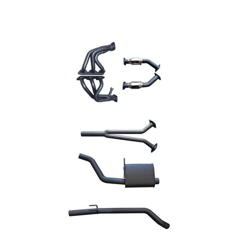 Manta | 2.5″ Full Exhaust System with Extractors Muffler/Tailpipe | Holden Commodore VZ 3.6L V6 Sedan Ute Wagon 2004–2007