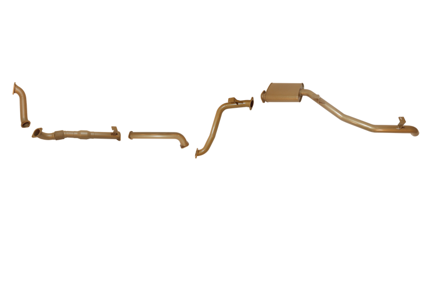King Brown - Toyota Landcruiser 78 Series 1HDJ 6 Cylinder Turbo Diesel Troopy Aug 2001 to March 2007 - Single 3" with CAT Kit.
