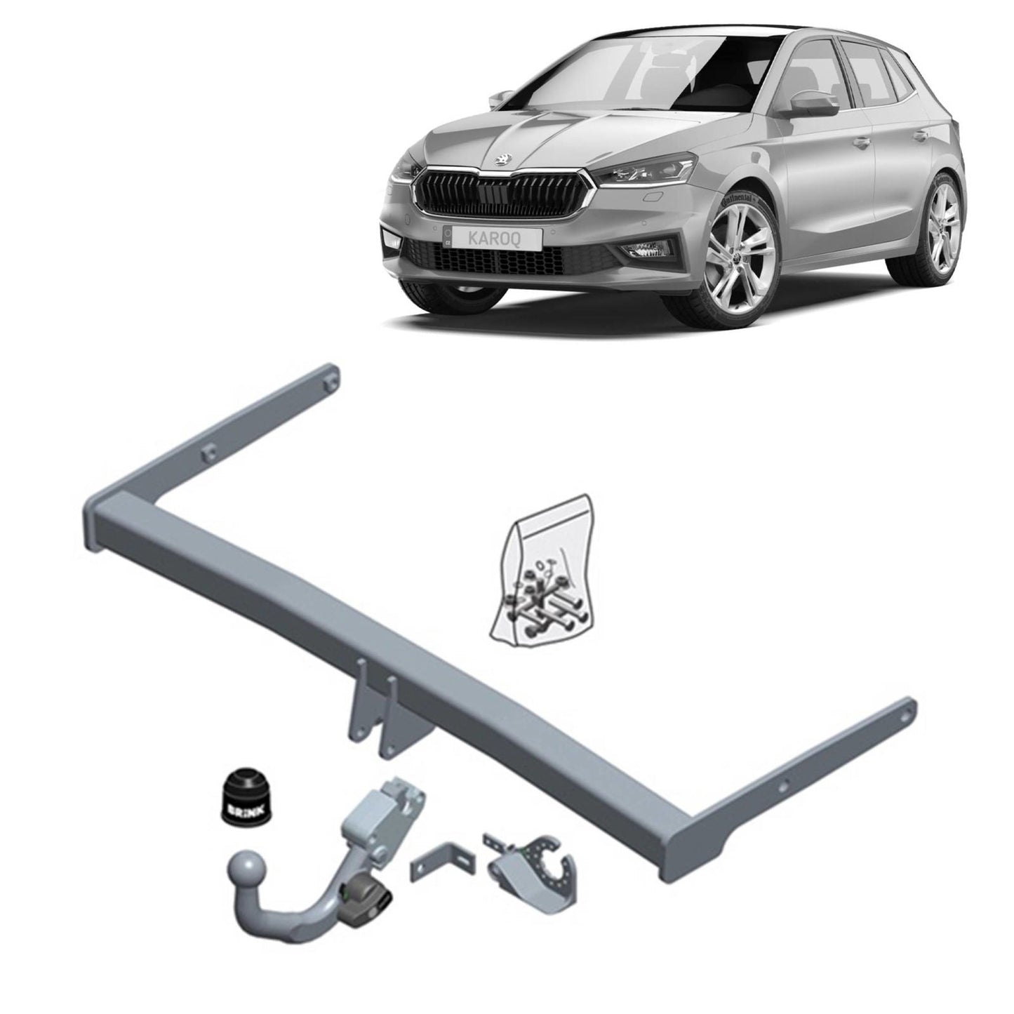BRINK - Skoda Karoq NU, ND7, NU7 (2017 - on) SUV European Towbar