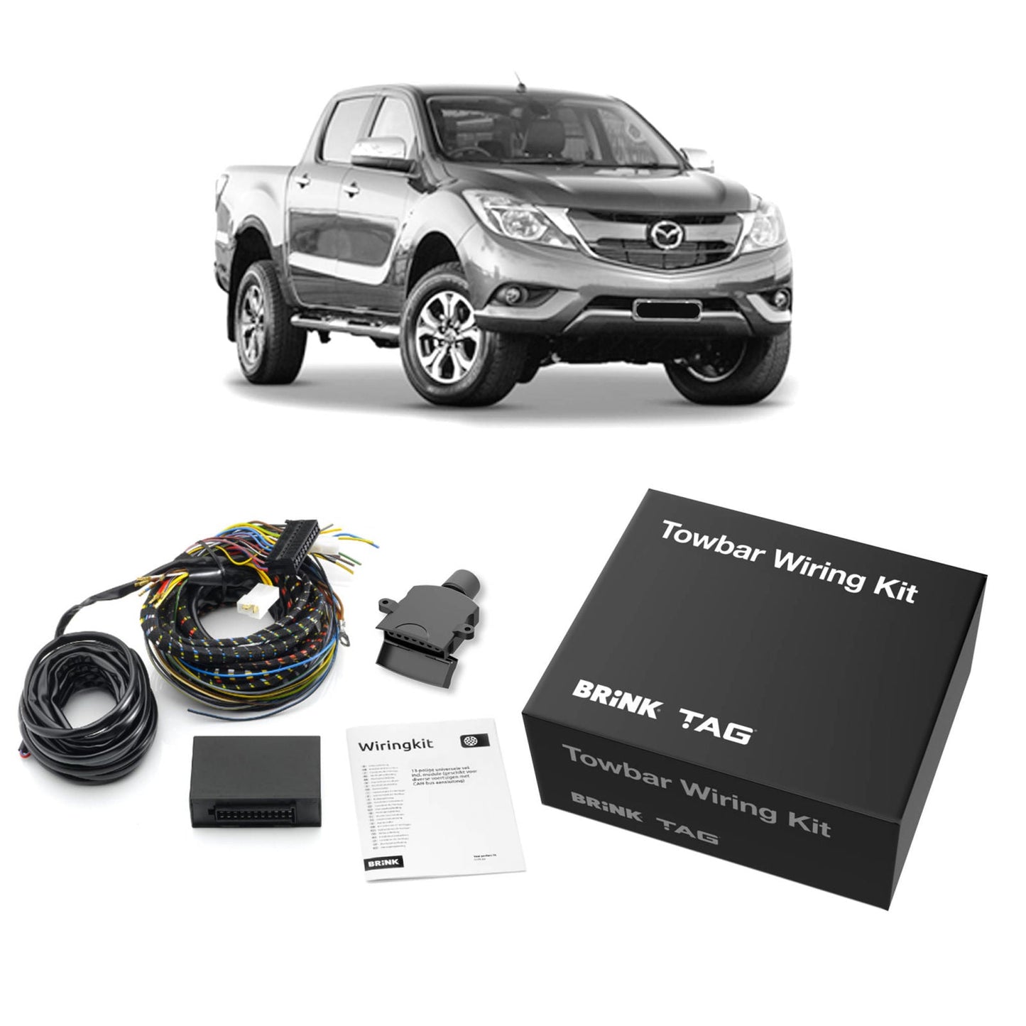 TAG - Mazda BT-50 (2011 - 2015) Direct Fit Wiring Harness