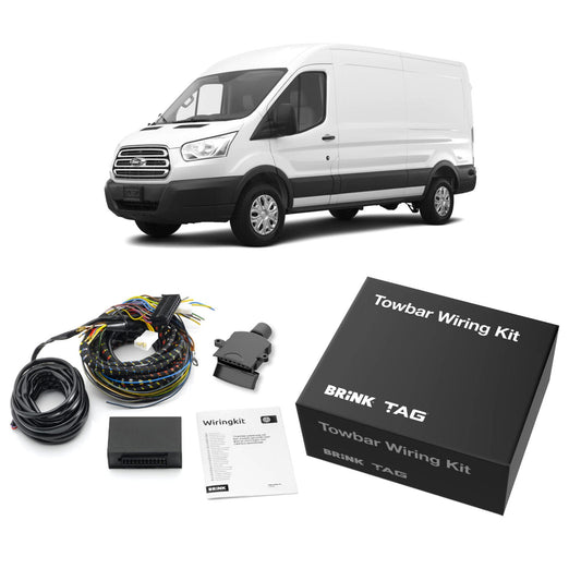 TAG - Ford Transit (2014 - 2016) Van Heavy Duty Towbar / Rear Step Combo & Direct Fit Wiring
