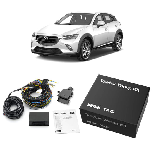 TAG - Mazda CX-3 DK (2015 - on) Standard Duty Towbar & Direct Fit Wiring Harness