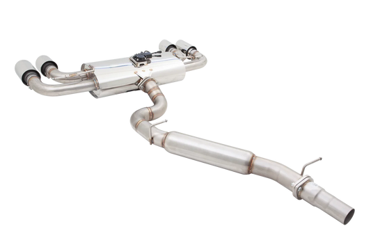XForce - AUDI S3 8V Sedan (2013-2021) 3" Stainless Steel Cat Back Exhaust System With Varex