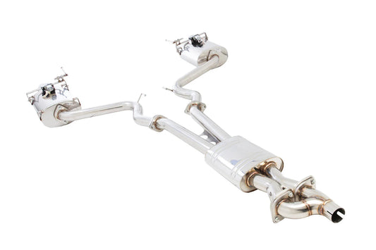 XForce - FORD MUSTANG ECOBOOST 2.3L TURBO FASTBACK & CONVERTIBLE (2015-on), FM GT CONVERTIBLE COYOTE 5.0L (08/2014-07/2017) 2.5″ Stainless Steel Cat-Back System