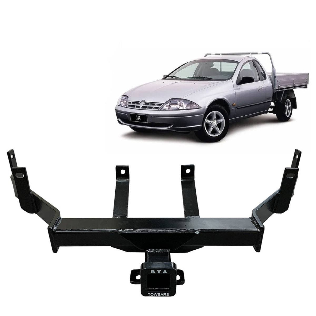 BTA Towbar - Ford Falcon AU BA BF FG Tray (7/1999 04/2008) - Heavy Duty 2300kg Capacity