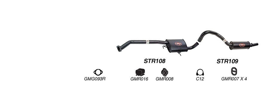Redback Performance Exhaust System for Holden Commodore 1988-2000, Holden Commodore 1988-2000, Holden Calais 1988-2000 | 63mm - K-RPM15730