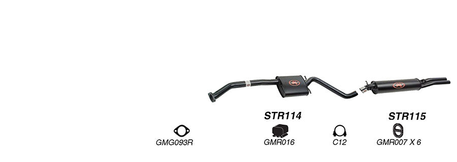 Redback Performance Exhaust System for Holden Caprice 1990-1994, Holden Caprice 1990-1994 | 63mm - K-RPM15770