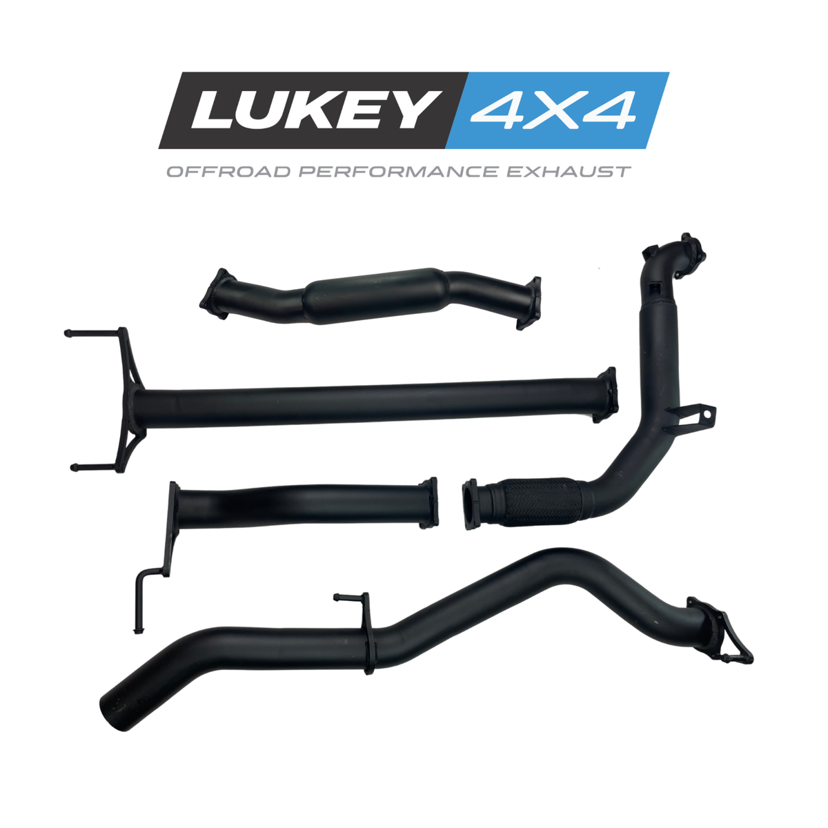 Lukey 4x4 Exhaust System for Mitsubishi Triton Hotdog with 2009-2015 - LKY-MT-MN-HD