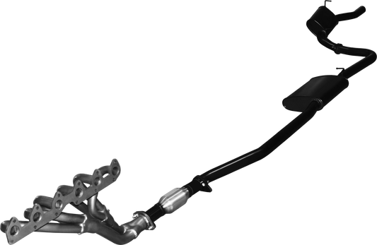 Manta | 2.5in Full System Muffler/Muffler | Ford Falcon AU IRS 4.0L 6 Cylinder Sedan 1998–2002