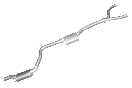Manta 3″ Aluminised Cat Back Exhaust with Centre & Rear Mufflers | Ford Falcon AU 1998–2002