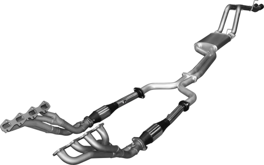 Manta | Twin 2.5" Full Exhaust System with Extractors & Muffler/Tailpipe | Ford Falcon BA BF 5.4L BOSS V8 XR8 & FPV Ute 2002–2008