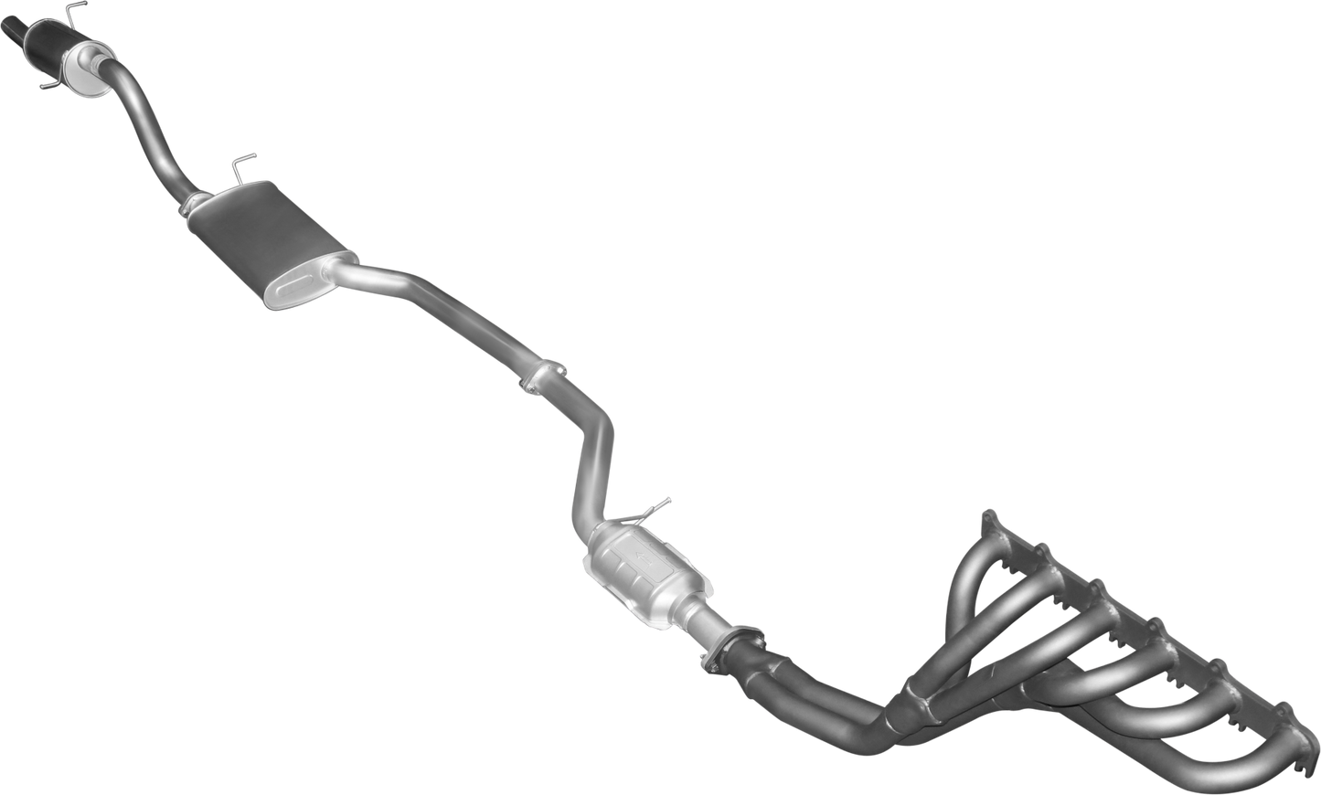 Manta | 2.5in Cat Back Full System with Muffler/Muffler | Ford Falcon FG 4.0L 6 Cylinder Ute 2008–2016
