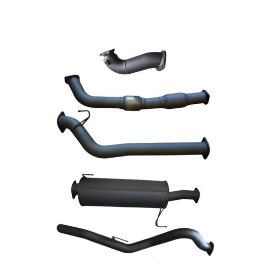 Manta | 3″ Turbo Back With Cat & With Muffler | Holden Colorado RC 3.0L LWB Cab Chassis 2008–2010