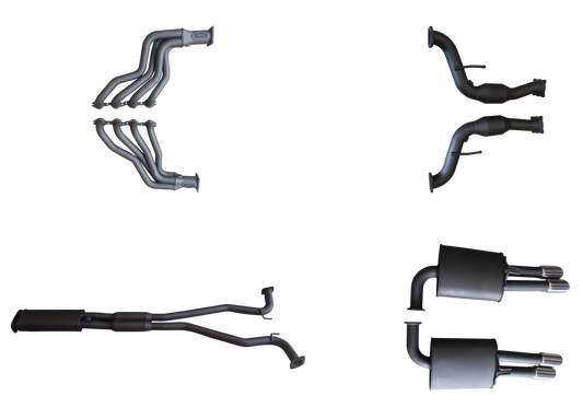 Manta | Twin 2.5″ Full Exhaust System with 1 3/4″ Headers | Holden Statesman Caprice WM WN V8 6.0L LWB Sedan 2006–2017