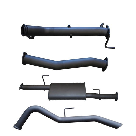 Manta | 3″ Turbo Back Exhaust System Without Cat & Muffler | Nissan Navara D23 NP300 2.3L Turbo Diesel Ute 2015–2025
