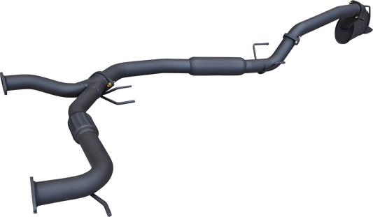 Manta 3″ Aluminised Cat Back Exhaust with Hotdog/Muffler | Nissan Patrol Y62 5.6L V8 Petrol Wagon 2012–2026