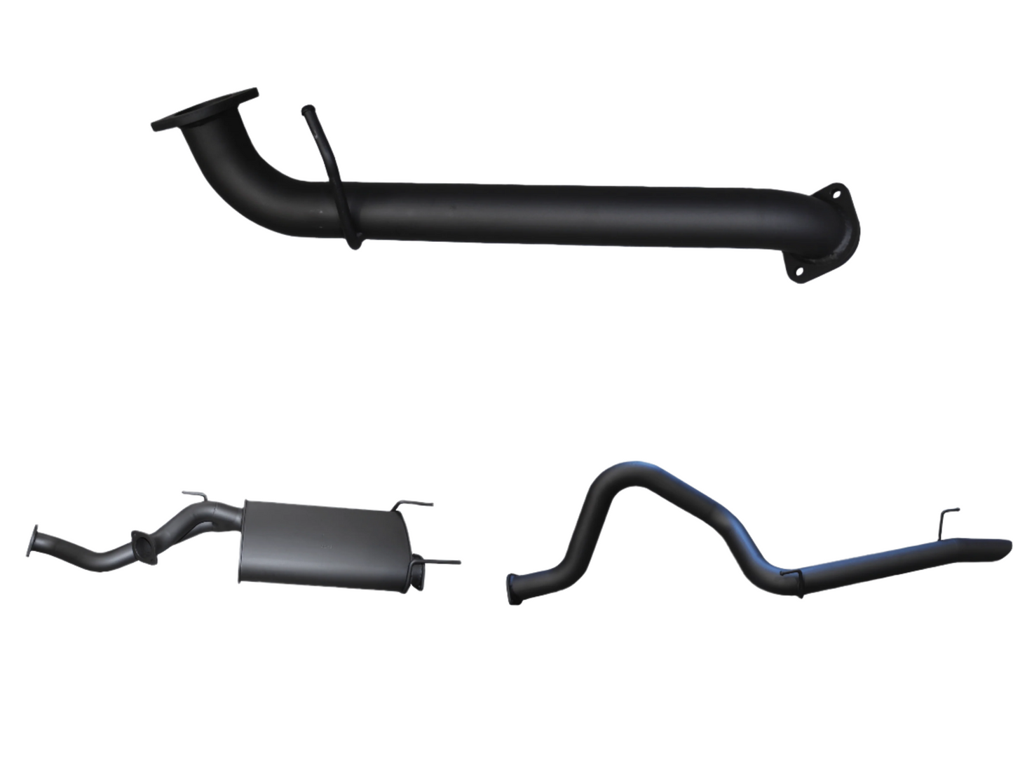 Manta | 3″ Cat Back Exhaust with Centre Muffler & Tailpipe | Toyota Landcruiser UZJ100 4.7L V8 & Lexus LX470 1998–2007