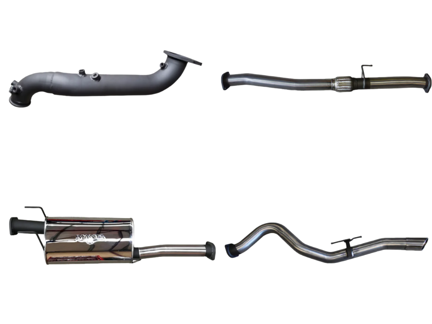 Manta | 3″ Turbo Back Exhaust without Cat with Muffler | Isuzu D-Max 3.0L Ute 2020–2025