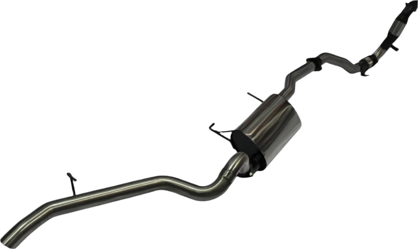 Manta | 3″ Turbo Back Exhaust with Cat Muffler | Nissan Patrol GU 3.0L ZD30 CR Turbo Diesel Wagon 2007–2017