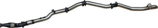 Manta | 4″ Turbo Back Exhaust with Cat No Muffler | Toyota Landcruiser VDJ79 V8 Ute 2016–2025 (DPF Models)