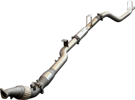 Manta | 4″ Turbo Back with Cat & Muffler | Toyota Landcruiser VDJ76 V8 Wagon 2016–2025